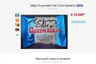 Vendieron un alfajor con la firma de Maidana por internet