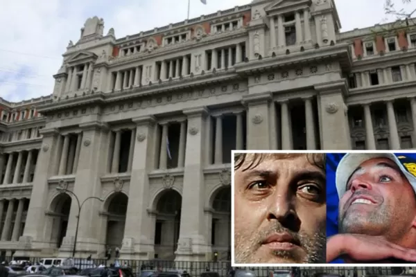 Barras de Boca se toman a trompadas tras audiencia en Tribunales