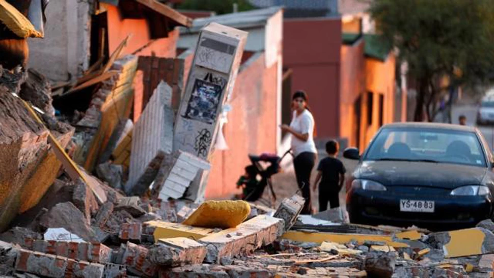 REGISTROS. Chile volvió a tener un terremoto. REUTERS