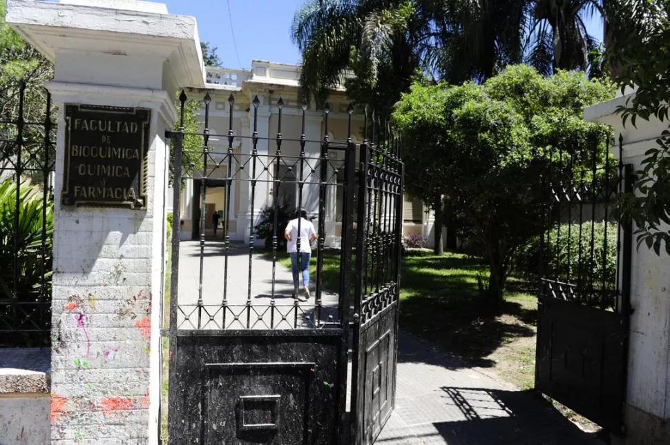 UNA HISTORIA RICA. La facultad nació junto con la misma universidad. la gaceta / foto de jorge olmos sgrosso (archivo)