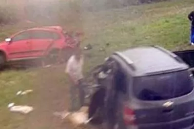 Santa Fe: Siete muertos deja un choque frontal en la ruta 34