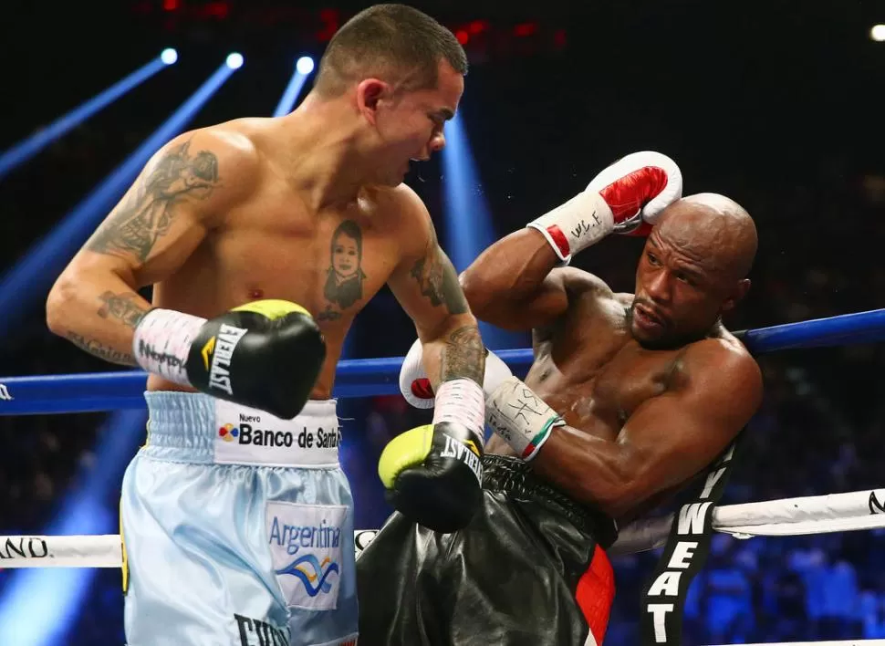 ¡TOMÁ!. Maidana relativizó el invicto de Mayweather: “los rivales se intimidan por el show que hace y no saben qué hacer”.  