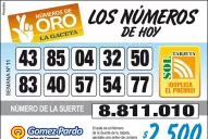 Los Números de Oro de LA GACETA