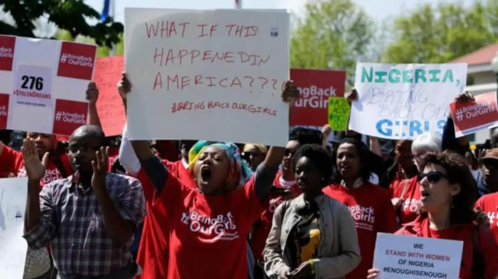 MANIFESTACIÓN. El caso tiene conmocionada a toda Nigeria. REUTERS