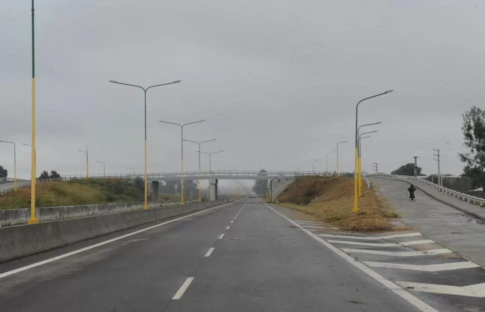 NUEVA RUTA 314. La obra tiene 5,6 kilómetros de extensión y servirá para unir las ciudades de Tafí Viejo con la capital y los barrios intermedios. 