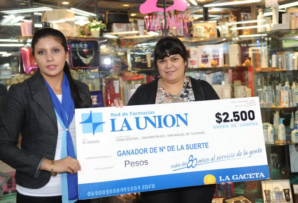 DARSE CON LOS GUSTOS. Marta contó que aprovecharon el premio. la gaceta / foto de héctor peralta  