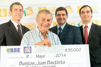 Vive solo en una pensión, duplicó el premio y se llevó $ 70.000