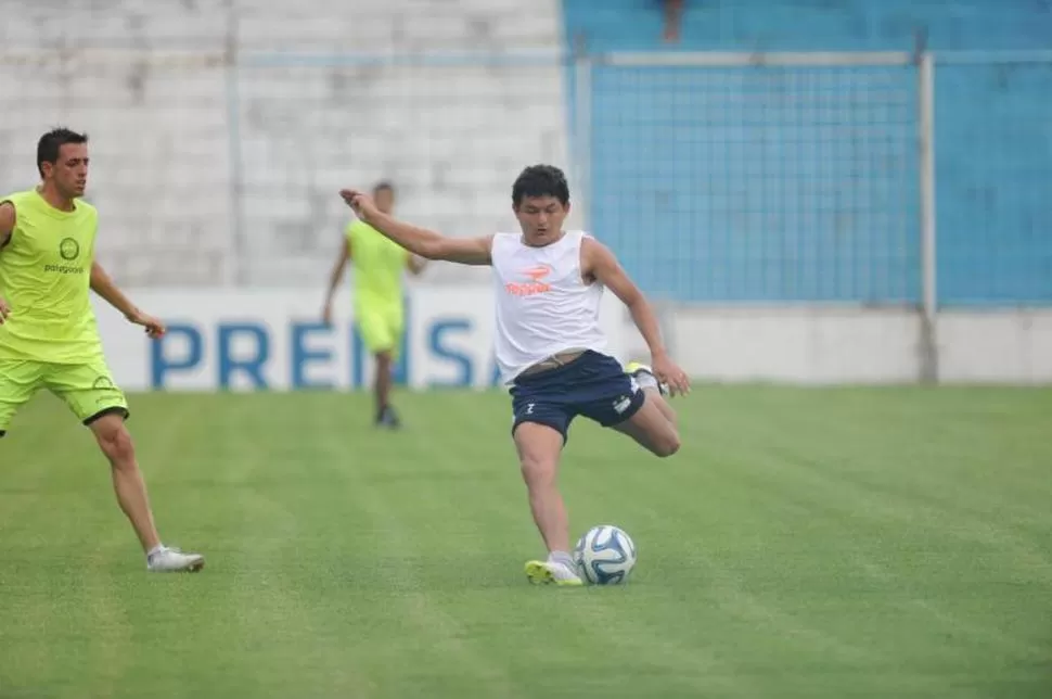 FE. La confianza del “Pulguita” es clave para patear. 