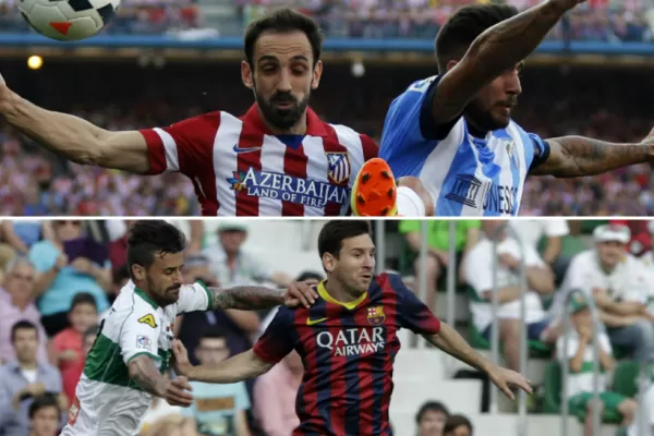 Atlético y Barcelona definirán la Liga en la última fecha