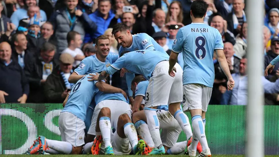 LOGRO. La Premier League tiene un nuevo campeón: Manchester City. FOTO TOMADA DE LANACION.COM