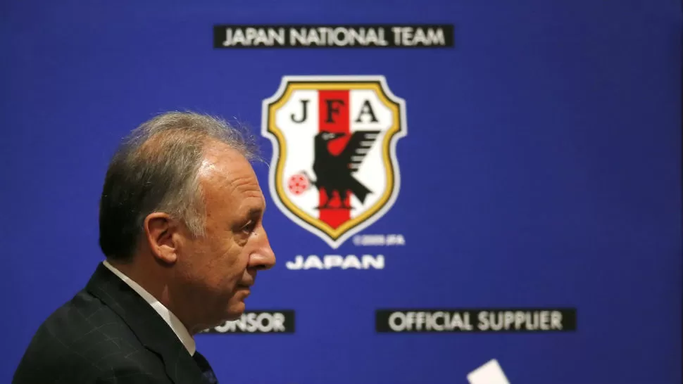 Alberto Zaccheroni, técnico de Japón. REUTERS