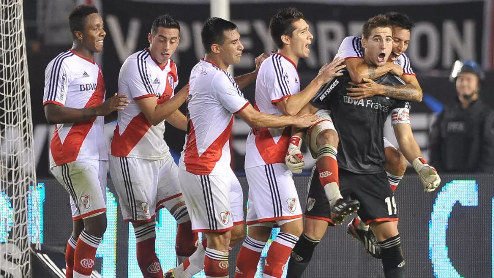 VA POR EL TÍTULO. River, el candidato. FOTO TÉLAM