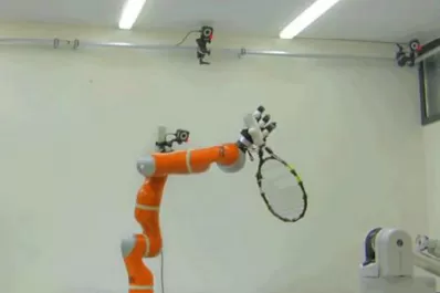 Crean un robot capaz de atrapar todo lo que le lancen