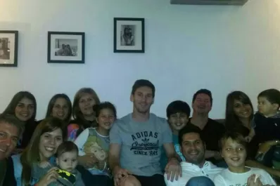 Todos los Messi en una foto