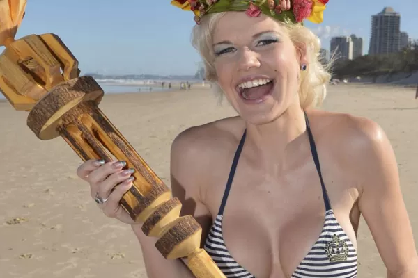 Ex actriz porno le canta a la selección alemana