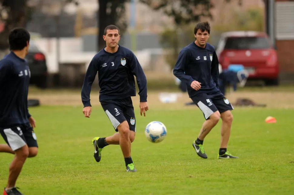 PRUEBA. Si está al 100%, Bianchi será tenido en cuenta para el domingo. 