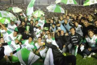 Banfield empató pero le alcanzó para festejar el ascenso