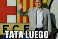 En España se burlan de Barcelona y de Messi con afiches