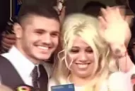 Video: en una ceremonia muy íntima, se casaron Wanda Nara y Mauro Icardi