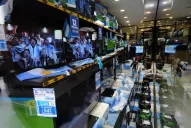 El Mundial se mira en televisores gigantes