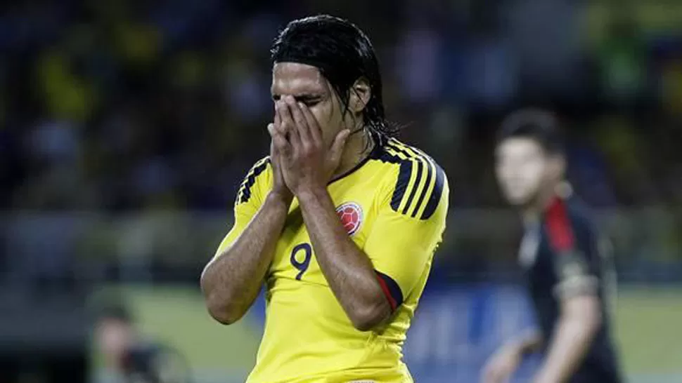 DESAZÓN. Falcao no se pudo recuperar la la lesión. FOTO TOMADA DE FUTBOLRED.COM