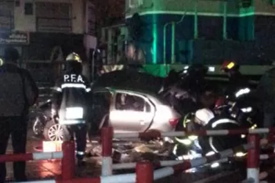 Buenos Aires: un tren arrolló a un auto y hay dos muertos