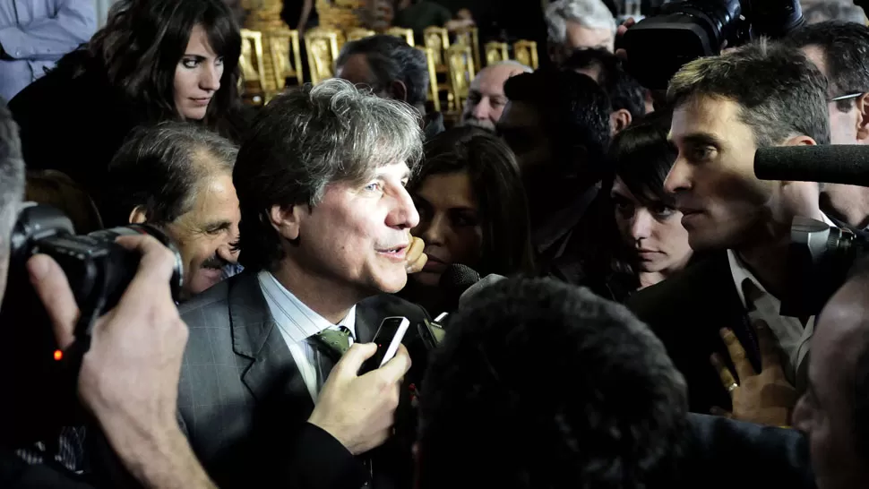 EN FOCO. Boudou es objeto de críticas y elogios. DYN