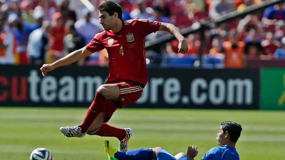 FUE MÁS. España demostró porque es el último campeón del mundo. REUTERS