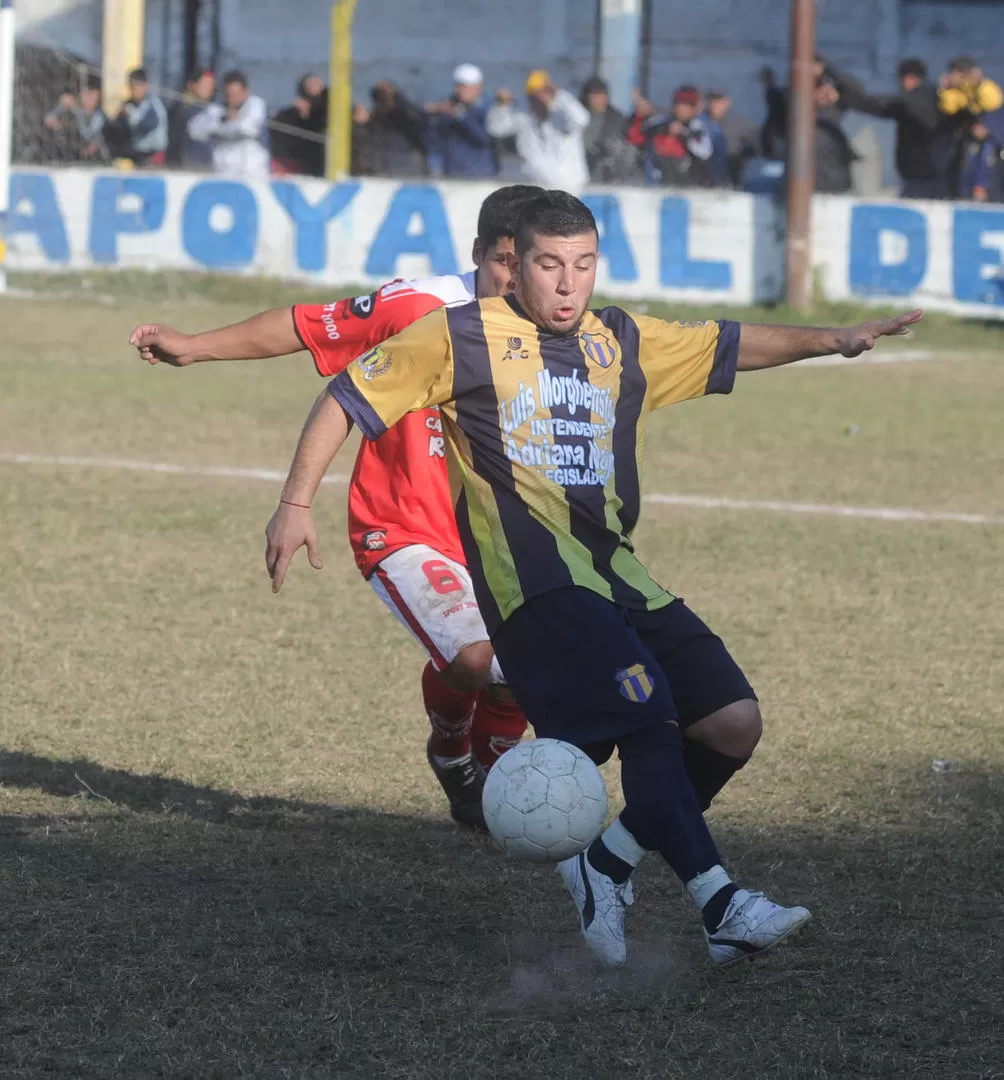 APARECIÓ. Gustavo Castillo, de Central Norte, abrió el camino de la victoria.  