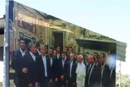 Brasil 2014: Una foto gigante del Papa Francisco acompaña a la Selección