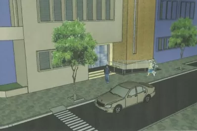 Siguen las peleas por la rampa de acceso a la Municipalidad