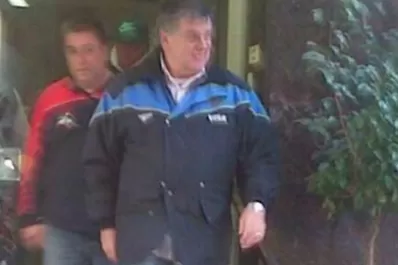 Ventura viajó a Córdoba para conocer a su bebé