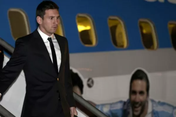 La Selección ya llegó a Belo Horizonte y comienza un sueño