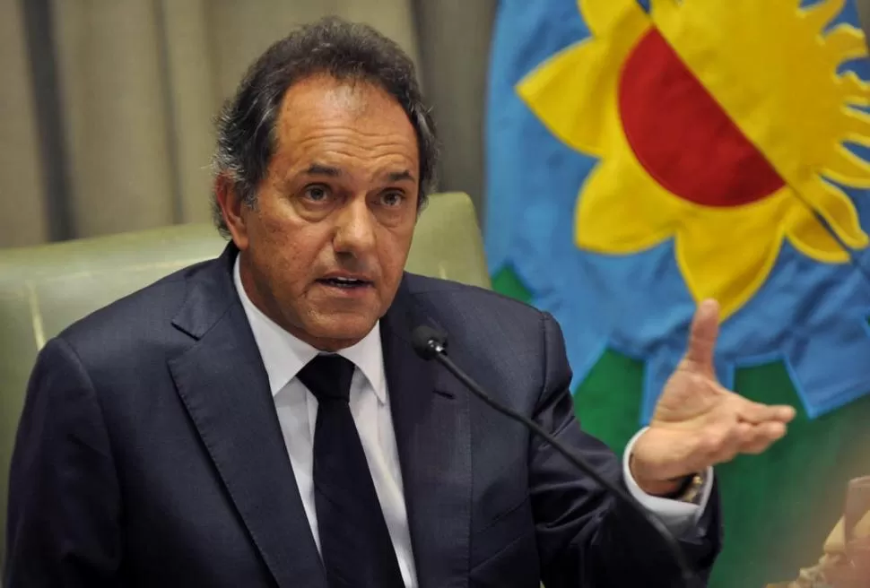 HACIA 2015. Scioli criticó a los que tenían una visión apocalíptica del país. dyn