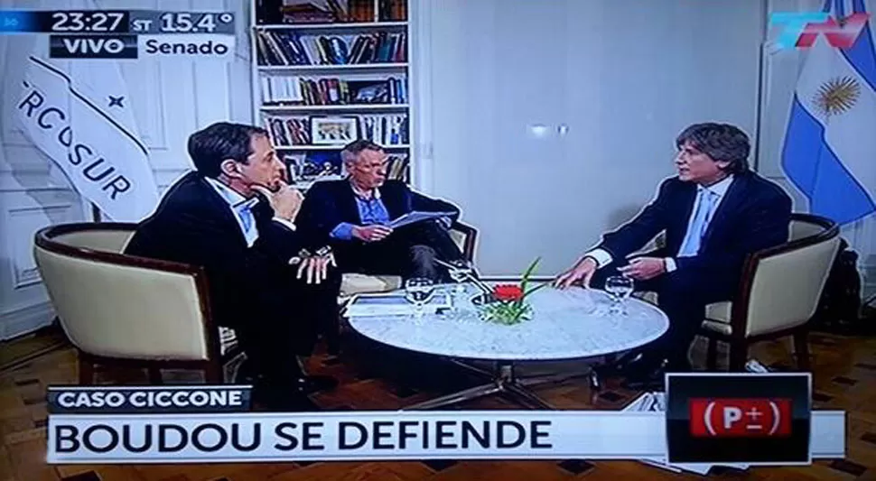 POR TN. Boudou habla sobre la causa Ciccone- CAPTURA DE IMAGEN