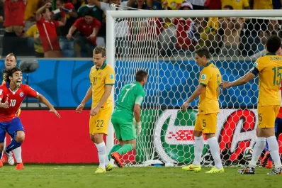 Chile superó a Australia y arrancó el Mundial con el pie derecho