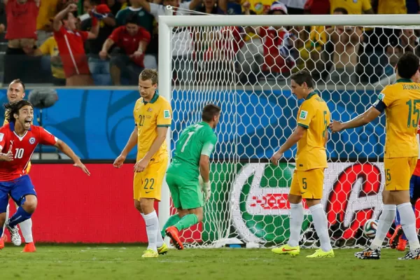 Chile superó a Australia y arrancó el Mundial con el pie derecho