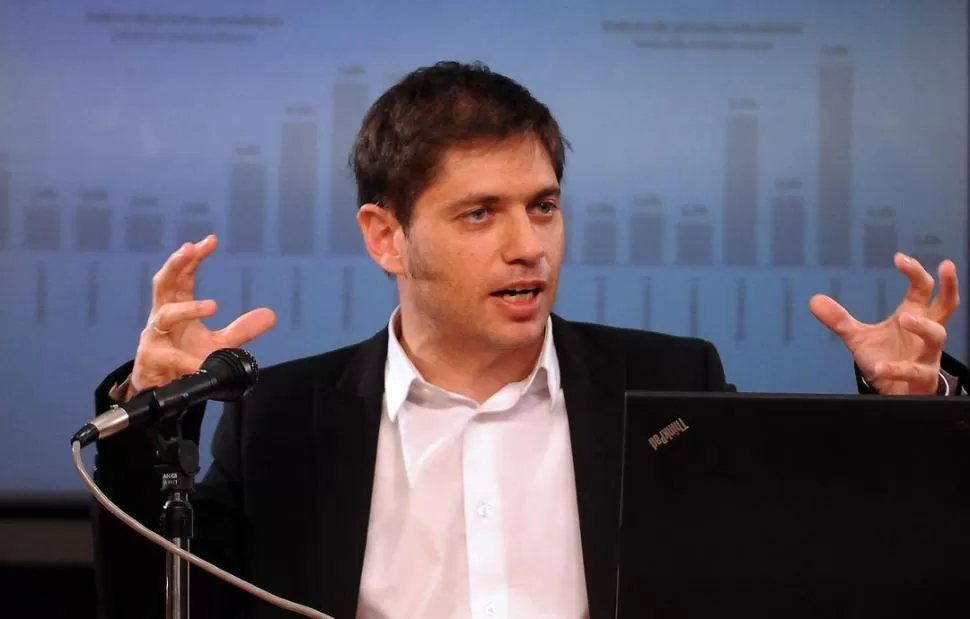 PRESENTACIÓN. “Como lo veníamos diciendo hay una fuerte desaceleración del índice en general”, dijo el ministro de Economía, Axel Kicillof. Télam