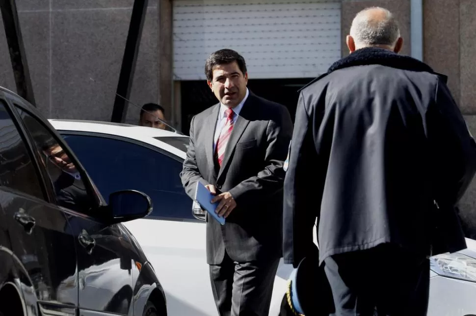 SOSPECHADO. De imprevisto, Echegaray volvió a quedar bajo la lupa. dyn