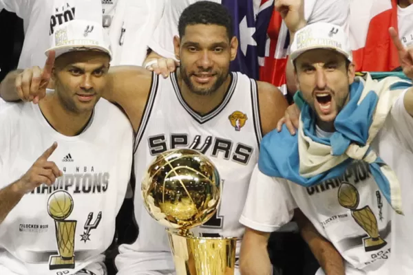 Manu Ginóbili y San Antonio logran el campeonato de la NBA