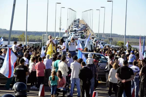 Entrerrianos no quieren vínculos con Uruguay