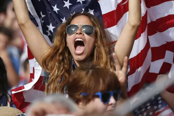 Las chicas estadounidenses también saben divertirse