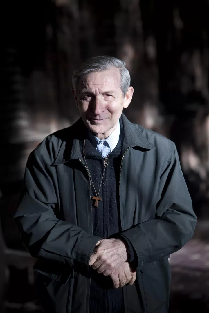 ALUMNO DE LOS POBRES. Fray Zatti (71 años) pasó por Tucumán. la gaceta / foto de Diego Araóz