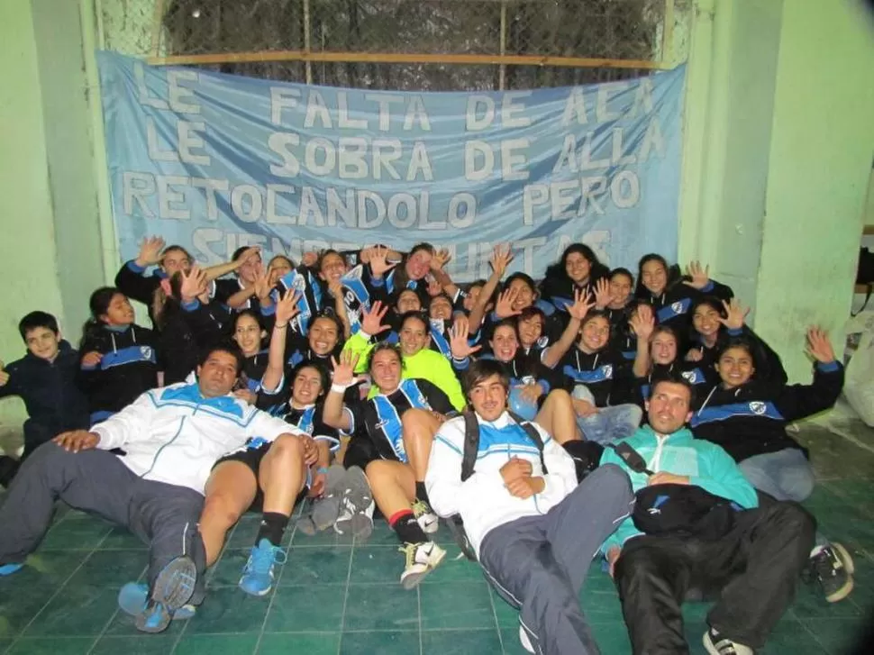 MANDAN LAS CHICAS. Tucumán de Gimnasia festejó en las dos categoría. 