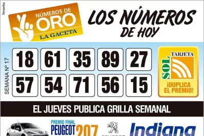 Los Números de Oro de LA GACETA