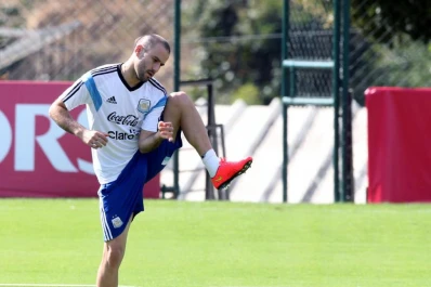 Las chispas, sólo en cancha
