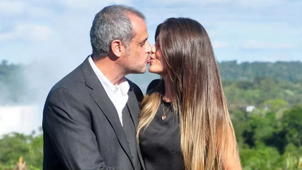 Jorge Rial y Loly Antoniale se encontraron en un restaurant