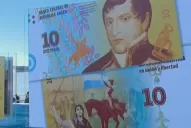 Cristina presentó el nuevo billete de 10 pesos