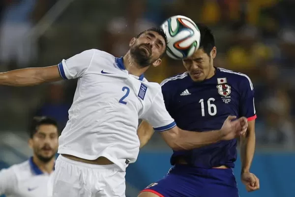 El tercer 0-0 del Mundial fue entre Grecia y Japón