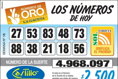 Los Números de Oro de LA GACETA